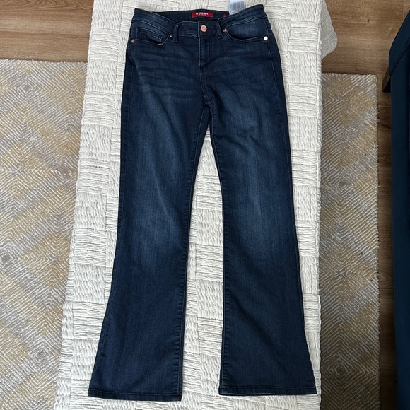 Guess Retro Y2K Style Brittney boot flare jeans SZ 28 - Picture 1 of 11